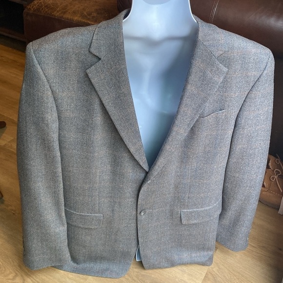 Oscar De La Renta Blazer wool & cashmere blend blazer 46 Regular - Picture 5 of 13